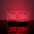 Luminária Led Decoração Mesa Bancada Sala Setup Youtube Varia