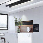 Luminária Led Difusa Slim Preta P/trilho 10w 6500k Bivolt 20cm