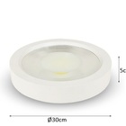 Luminária Led Downlight Sobrepor Cob 50w Bivolt