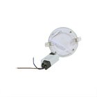 Luminária Led Embutir 6w Redonda Multivolt Luz Amarela 3000k