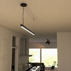 Luminária Led Integrado Perfil Pendente E Sobrepor 151cm 40 W