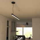 Luminária Led Integrado Perfil Pendente E Sobrepor 151cm 40 W