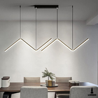 Luminária Led Lustre Pendente Teto Moderno Sala Cozinha Com C