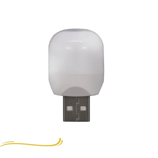 Luminária Led Mini Usb Touch 6000k Branco Frio