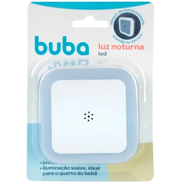 Luminaria Led Noturna Com Sensor Automatico Quarto Bebê Buba
