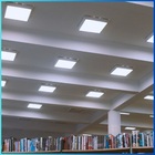 Luminária Led Painel/plafon Slim Quadrada Sobrepor 18w 6.000k