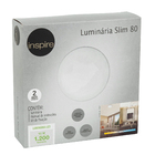 Luminária LED para Ventilador de Teto Slim Luz Neutra 220V Aliseu