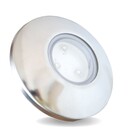 Luminaria Led Piscina Inox Azul 9 Watts 95mm Ilumina 14m2