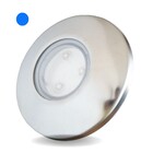 Luminaria Led Piscina Inox Azul 9 Watts 95mm Ilumina 14m2
