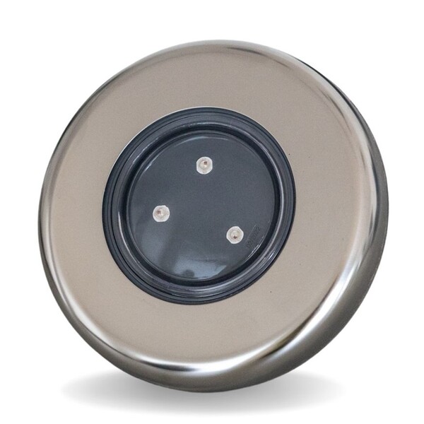 Luminaria Led Piscina Inox Rgb 9watts 160mm Iluminacao 16m2