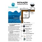 Luminaria Led Piscina Rgb 9 Watts 140mm Iluminaçao 16m2 - Ros