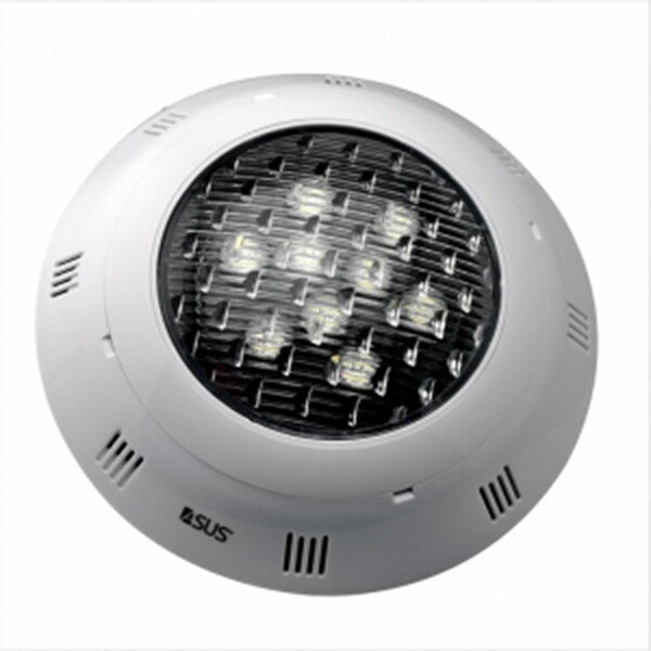 Luminaria Led Piscina Rgb Jardim Refletor Lago Colorido 9w De