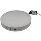 Luminária Led Plafon Sobrepor Espaçolux Redonda Branca 24w 65