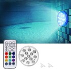 Luminaria Led Rgb Controle Remoto Piscina Festa Evento Jardim