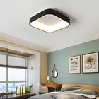 Luminária Led Sala One Square Black Mg138 - 110/220v - Com Co