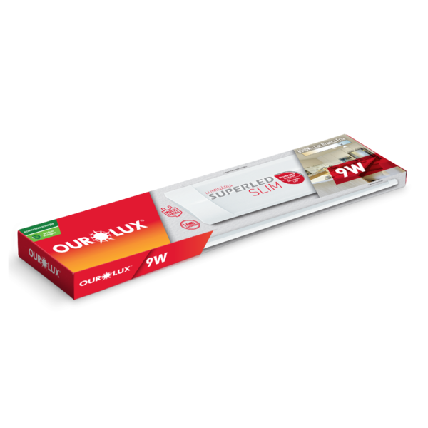 Luminária Led Slim Sobrepor 9w 6500k