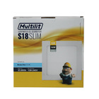 Luminária Led Sobrepor Quadrada 18w