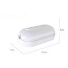 Luminaria Led Tartaruga 8w Luz Fria Branca 6500k