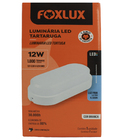 Luminária Led Tartaruga Foxlux 12w 6500k Branco