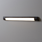 Luminária Led Taschibra Sobrepor Line 18w Preta Luz Fria 6500