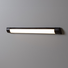 Luminária Led Taschibra Sobrepor Line 18w Preta Luz Quente 30