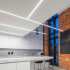 Luminária Led Taschibra Sobrepor Perfil Convex 56 16w Branca