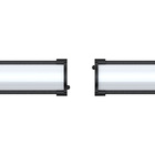 Luminária Led Taschibra Sobrepor Perfil Convex 56 16w Preta B