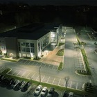 Luminária Led Taschibra Solar Tr Sun Poste 20w Preto 6500k C/