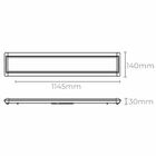 Luminária Led Tl Slim 20 Sobrepor Retangular Autovolt 4000k T