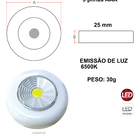 Luminaria Led Touchlight Signature 6500k Avant