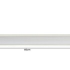Luminária Led Tube 2x60 Embutir Branco Sevilha 6500k Tualux