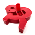 Luminária Letra Led & - E Comercial - Vermelho