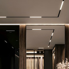 Luminária Linear Fixa Difusa 20W 60cm para Trilho Magnético –