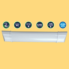 Luminária Linear Led 18w 60cm De Sobrepor 6500k Branco Frio S