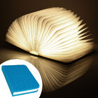 Luminária Livro Sem Fio Booklight Seven Colors - Capa Azul Cl