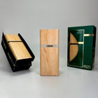 Luminária Log Led 220v Decorativa De Mesa Marrom Em Madeira -