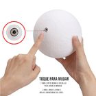 Luminaria Lua 3d Bateria Led Abajur Usb Touch Cores Decoracao