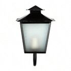 Luminária Lustre Arandela Colonial De Parede Vidro Mini Borea