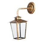 Luminária Lustre Arandela Colonial De Parede Vidro Transparen