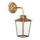 Luminária Lustre Arandela Colonial De Parede Vidro Transparen