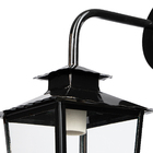 Luminária Lustre Arandela Colonial De Parede Vidro Transparen