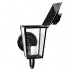 Luminária Lustre Arandela Colonial De Parede Vidro Transparen