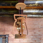 Luminária Lustre Pendente 1 Lampião 5 Peças 110/220 V