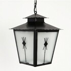 Luminária Lustre Pendente Colonial De Parede Vidro Mini Borea