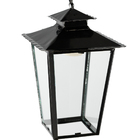 Luminária Lustre Pendente Colonial De Teto Vidro Transparente