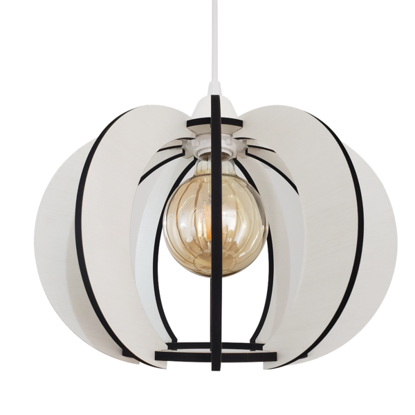 Luminária Lustre Pendente Madeira Sala Quarto Cozinha Balcão