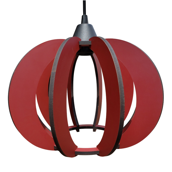 Luminária Lustre Pendente Madeira Sala Quarto Cozinha Balcão