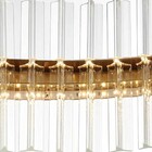Luminaria Lustre Pendente Oval Cristais Moderna Design Luxo D