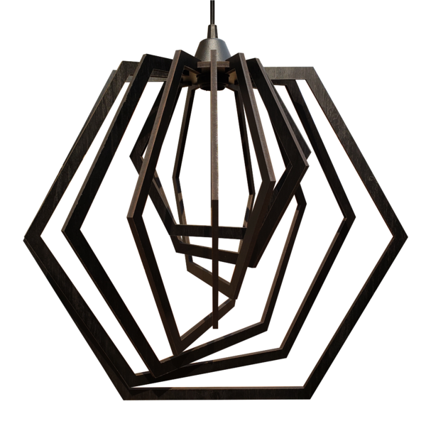 Luminária Lustre Pendente Sala Cozinha Mesa Jantar Moderno He