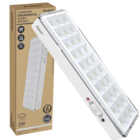 Luminaria Luz De Emergencia Barra 2w 6000k 30 Leds Bivolt